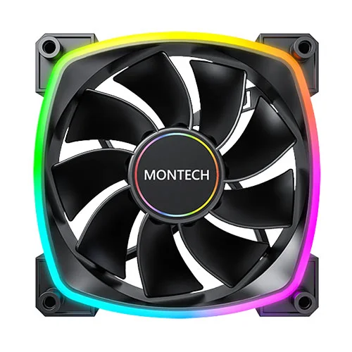 Montech RX140 PWM ARGB Cabinet Fan (Single Pack)